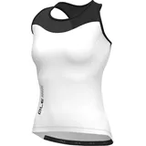 Ale Alé Pragma Color Block Damen Tank-Trikot weiß/schwarz - M