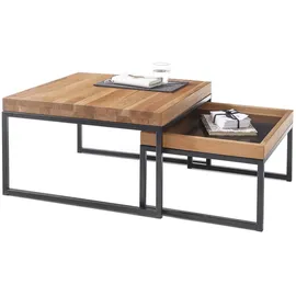 a better place furniture Lubao Braun/Schwarz Eiche 65 x 38 cm