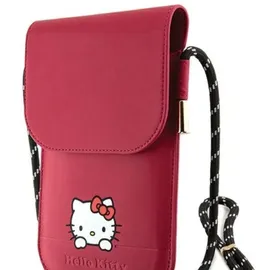 HELLO KITTY Daydreaming Cord-Tasche Leder – Rosa