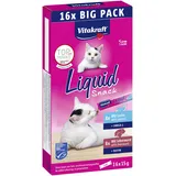 Vitakraft Liquid Snack mit Lachs 16 x 15 g
