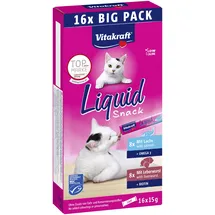 Vitakraft Liquid Snack mit Lachs 16 x 15 g