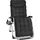 Tectake Sonnenliege Cloud 0 x 0 x 0 cm Schwarz