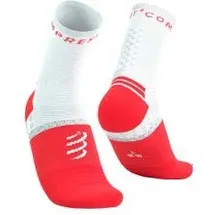 compressport pro marathon v2 0 socken weis rot - 39-41