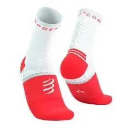compressport pro marathon v2 0 socken weis rot - 39-41