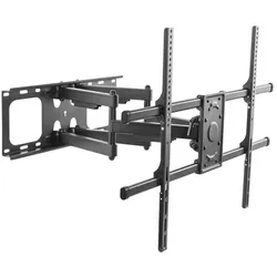 LogiLink TV Wandhalterung 50–90" neigbar schwenkbar 75 kg max Monitorhalterung Bildschirmhalterung schwarz