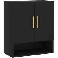 VidaXL Wandschrank Schwarz 60x31x70 cm Holzwerkstoff Modell 7