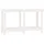 vidaXL Werkbank Weiß 140x50x80 cm Massivholz Kiefer