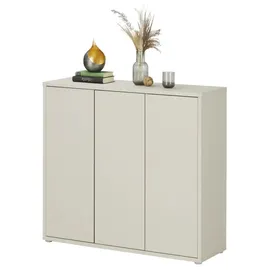 Forte Schuhschrank Alice Springs 109,2 x 99,1 x 34,9 cm Beige