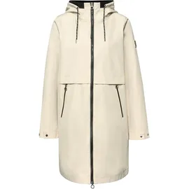 STREET ONE Parka mit Kapuze und 2-Wege-Zipper - beige