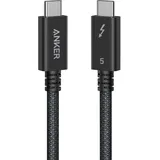 Anker Prime Thunderbolt 5 Kabel, [1 Stück 1m] USB C auf USB C Kabel, 240W Leistung, 80Gbps Datentransfer, Bis zu 120Gbps Bandbreite, 8K/4K Display, Für iPhone 17, MacBook. (Thunderbolt 5 zertifiziert)