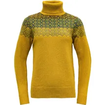 Devold Pullover mit Rollkragen Gold L