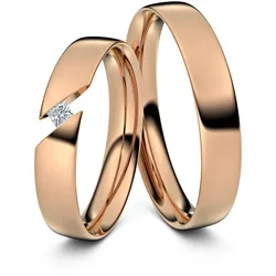 Trauringe Frankfurt 333er Rotgold - 3093
