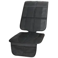 Walser Kindersitzunterlage George XL Kindersitz-Unterlage ISOFIX-kompatibel schwarz