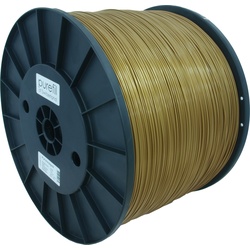 Purefil PLA Filament (PLA, 10000 g, Gold), 3D Filament, Gold