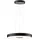 Paulmann Puric Pane 1-flg. Ø 40 cm rund schwarz/grau