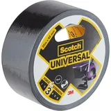 Scotch Universal Schwarz - 1 Rolle, 25 m x 48 mm, für den Innenbereich, starke Klebekraft, langlebig, wasserdicht für dauerhafte Reparaturen