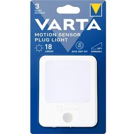 Varta Motion Sensor Plug Light 18624101401 Nachtlicht mit Bewegungsmelder LED Warmweiß Weiß