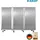 karat office Doppelseitige Trennwand 3-teilig Semi-Transparent
