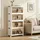 Songmics Organizer auf Rollen, 4 Ebenen, Boxen mit Deckel,