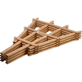 Dobar Rankhilfe Vieste 37 x 1,4 x 59 cm Braun