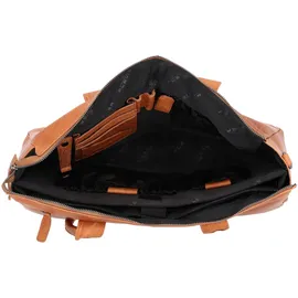 Plevier Rock Copal Schultertasche Leder Brown