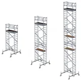 Günzburger Munk Rollgerüst 0,75 x 2,45 m mit Fahrbalken 0,75x2,45m Plattform 8,45m AH