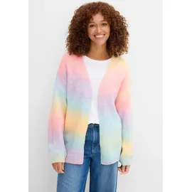 bonprix Grobstrickjacke Multicolour-Optik M