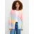 bonprix Grobstrickjacke Multicolour-Optik M
