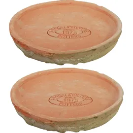 Esschert Design Aged Terracotta rund; AT04 - Beige