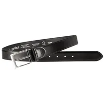 Atelier GARDEUR Herrengürtel Leder 3 cm schwarz 115