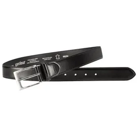 Atelier GARDEUR Herrengürtel Leder 3 cm schwarz 115