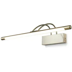 Licht-Erlebnisse Wandaußenleuchte JULIA LED 12W Bronze Metall, Kunststoff (PC) LE115831