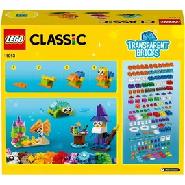 LEGO Classic Kreativ-Bauset mit durchsichtigen Steinen 11013