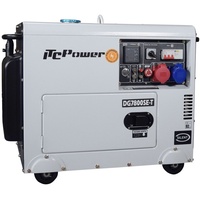 Stromerzeuger Diesel Stromaggregat Generator 230V 400V 6300 Watt ITC DG7800SE-T