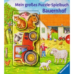 Mein Großes Puzzle-Spielbuch / Mein Großes Puzzle-Spielbuch: Bauernhof - ANNA MÖLLER  Pappband
