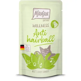 MjAMjAM Wellness Anti Hairball Huhn 12 x 125 g