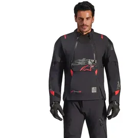 Alpinestars Harok Pro Drystar Xf wasserdichte Motorrad Textiljacke, schwarz, Größe 2XL