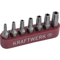 Kraftwerk 1/4" Maschinen-TX-Bit-Satz T10-40, 7-tlg.