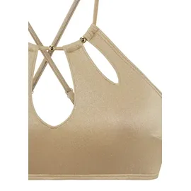 LASCANA Bustier-Bikini Damen Gold 38