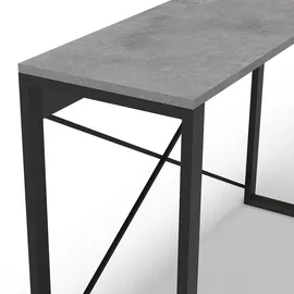 CaliCosy ARCHIE Konsolentisch 110 x 35 x 76 cm Grau