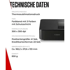 Canon SELPHY CP1500 schwarz