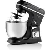 Arzum 1400 Watt Küchenmaschine Knetmaschine Rührmaschine Teigmaschine KitchenAid Schwarz