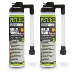 Petec 2x 75 ml Reifenpannen Spray Bike Line [Hersteller-Nr. 70575]
