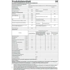 Amica AKG 3845 E Kühl-Gefrierkombination (138 l, 1480 mm hoch, Edelstahl)