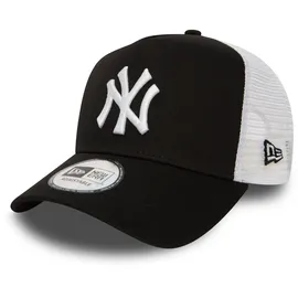 New Era Clean AFrame Trucker Cap schwarz Einheitsgröße