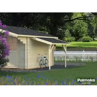 Palmako Schleppdach für Gartenhäuser, ca. B169/H250/T290 cm, Natur