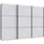 WIMEX Kleiderschrank Indiana 300 x 216 x 65 cm Weiß