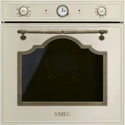 SFP67C1TPOF Einbaubackofen mit Pyrolyse Cortina Design - Farbe Creme