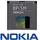 Nokia 5610, 5700, 6110 Navigator, 6220 Classic, 6500 Slide, 7390, 8600 Ersatzakku mit Reparatur-Werkzeugsatz