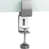 FROMM & STARCK Fromm & Schreibtischtrennwand Trennwand Schreibtisch Schichtschutz Büro 75 x 400 mm gehärtetes Glas